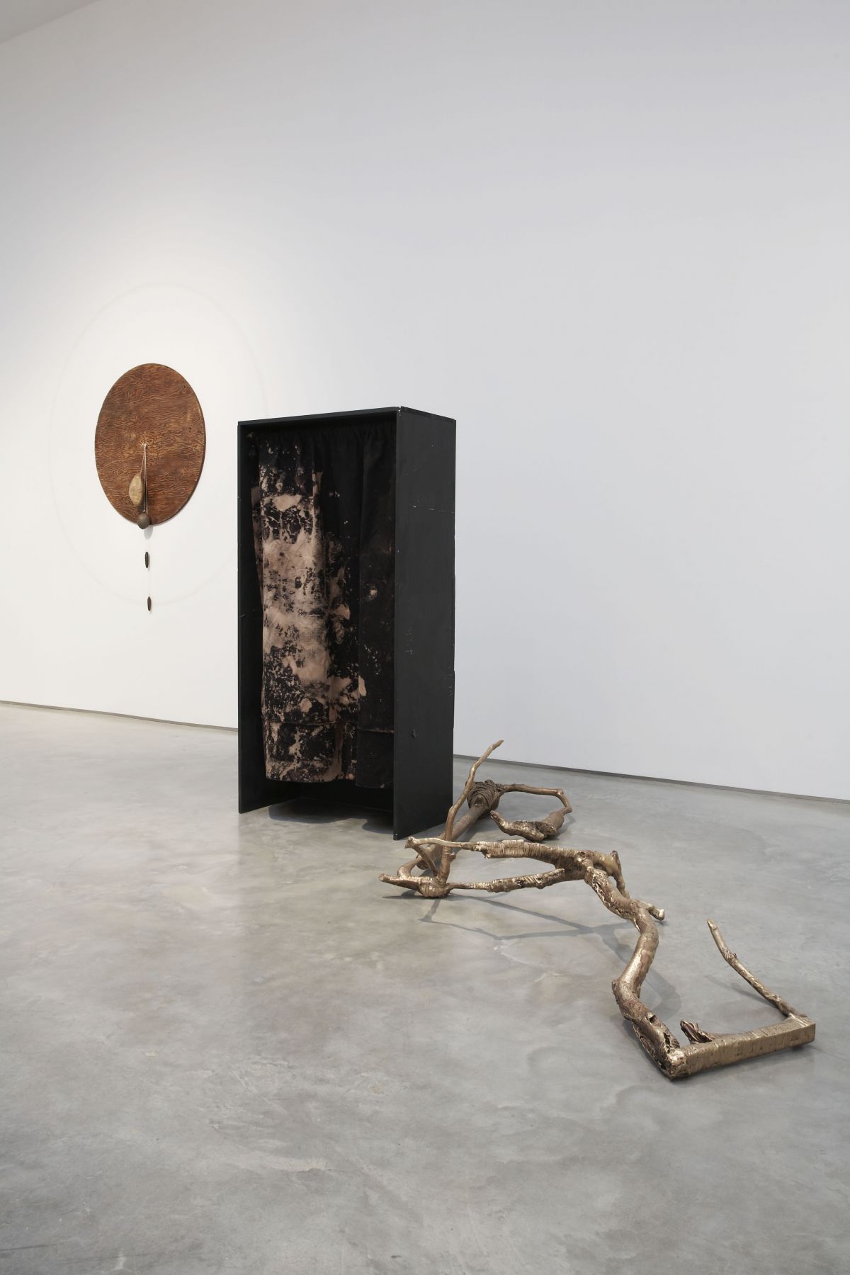 Jay Heikes: Like a Broken Record (Installation View), Marianne Boesky Gallery, 2007
