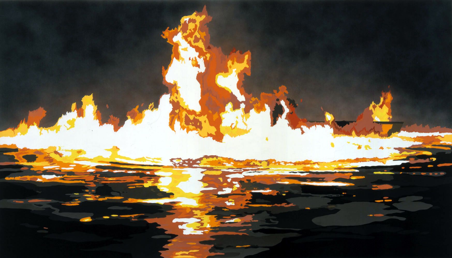 Fire and water by Francesca Gabbiani