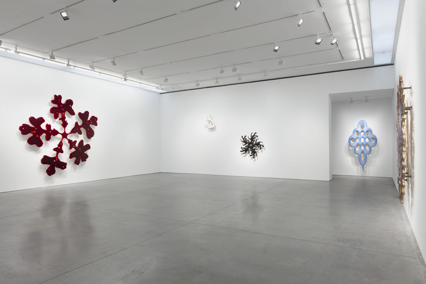 ILL (nature paintings) (Installation View), Marianne Boesky Gallery, 2019