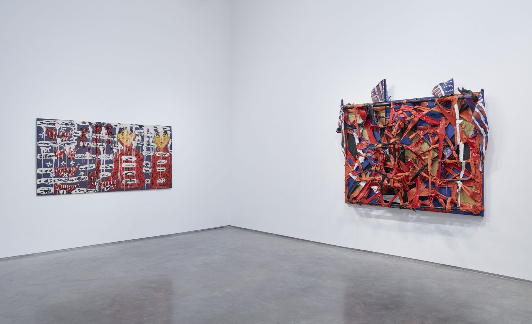 We All Live Under the Same Old Flag (Installation View), Marianne Boesky Gallery, 2016