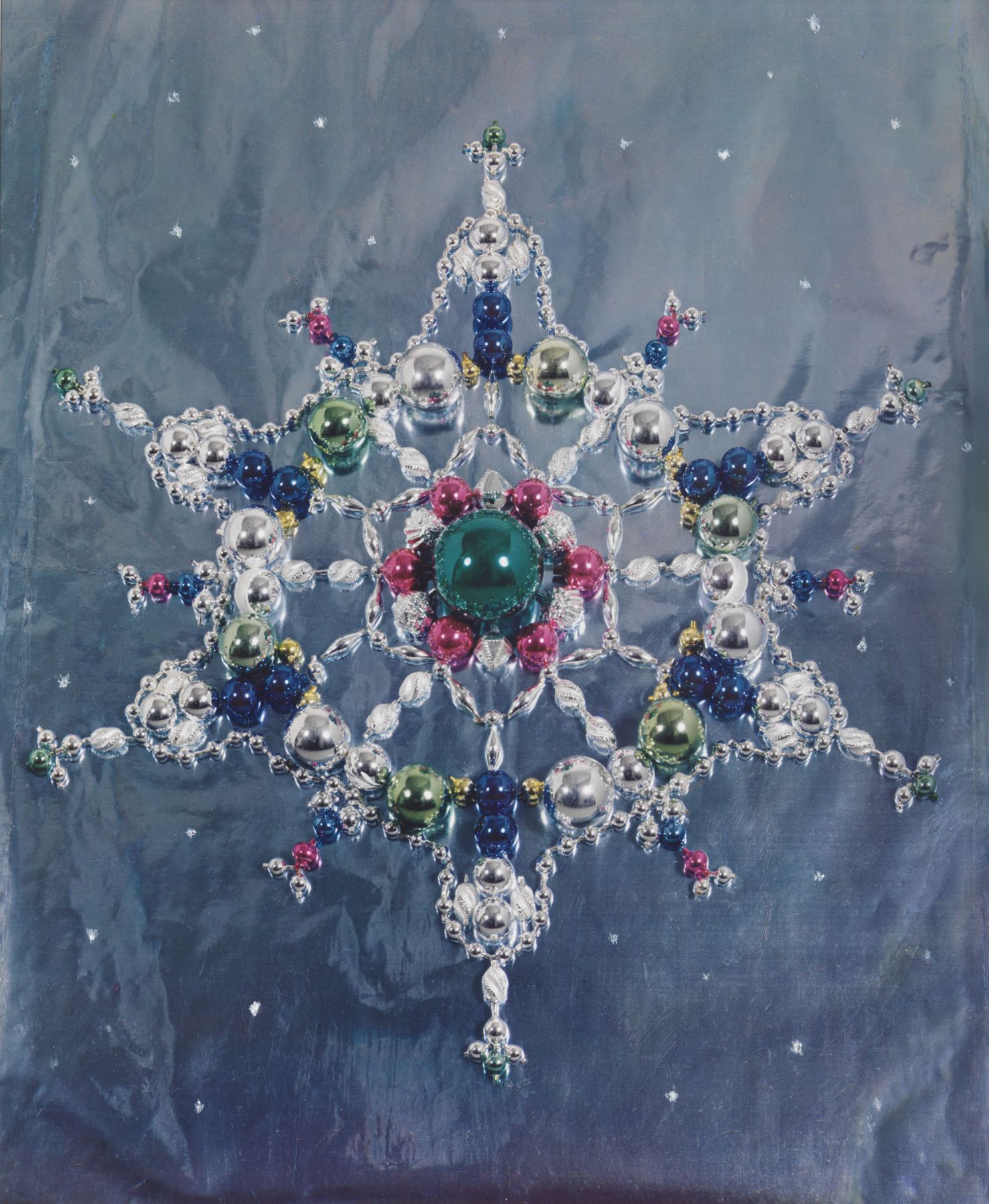 Holiday Jewels (Christmas Ornaments), 1937, Color carbo print