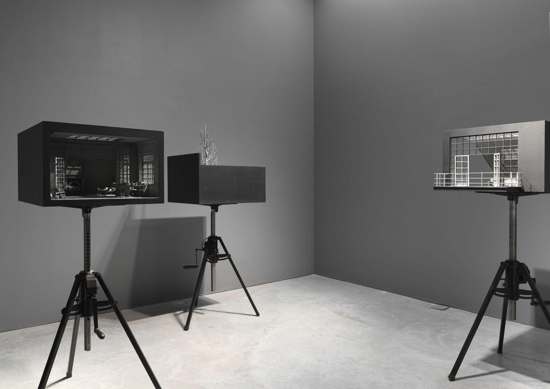 Hans Op de Beeck (Installation View), Boesky East, 2019