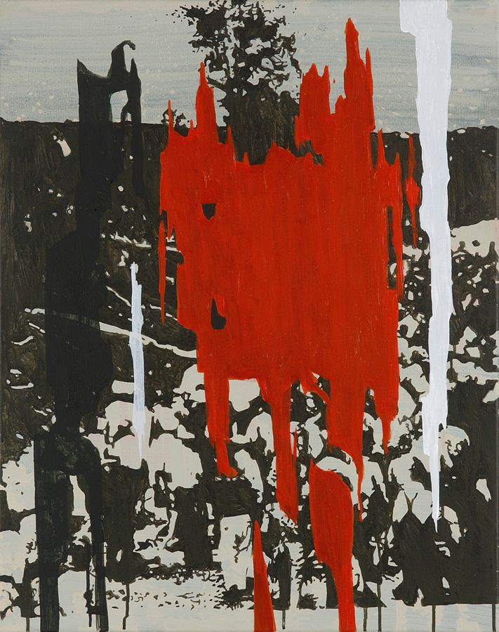 History Confounding History (After Still), 2009, Acrylic on canvas