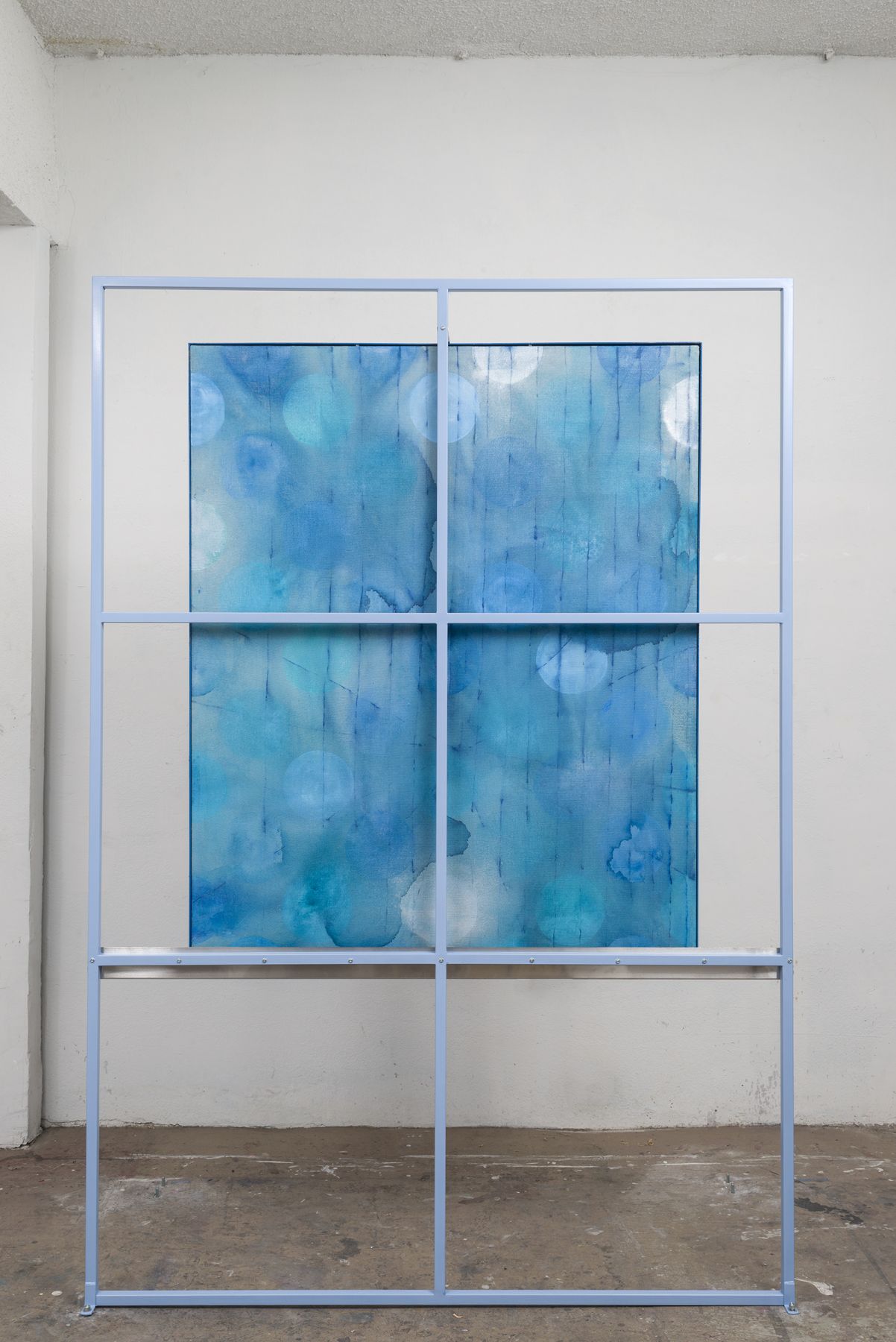 a grid artwork by the artist dashiell manley available for purchase at a new york city gallery