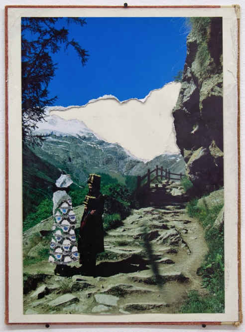 a contemporary collage on a book cover by Bjorn Braun