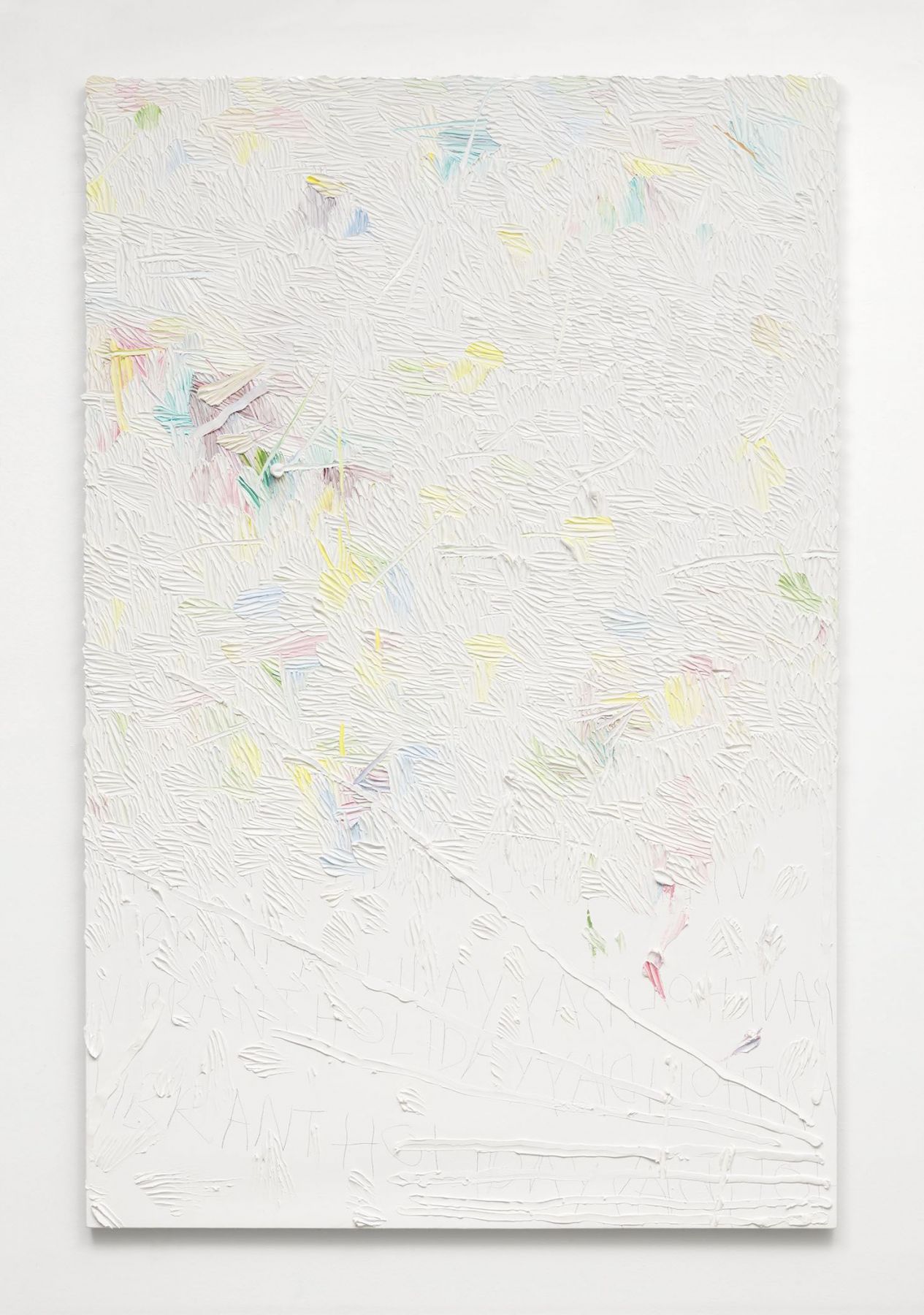 Elegy for whatever (a vibrant holiday), 2016, Oil on linen