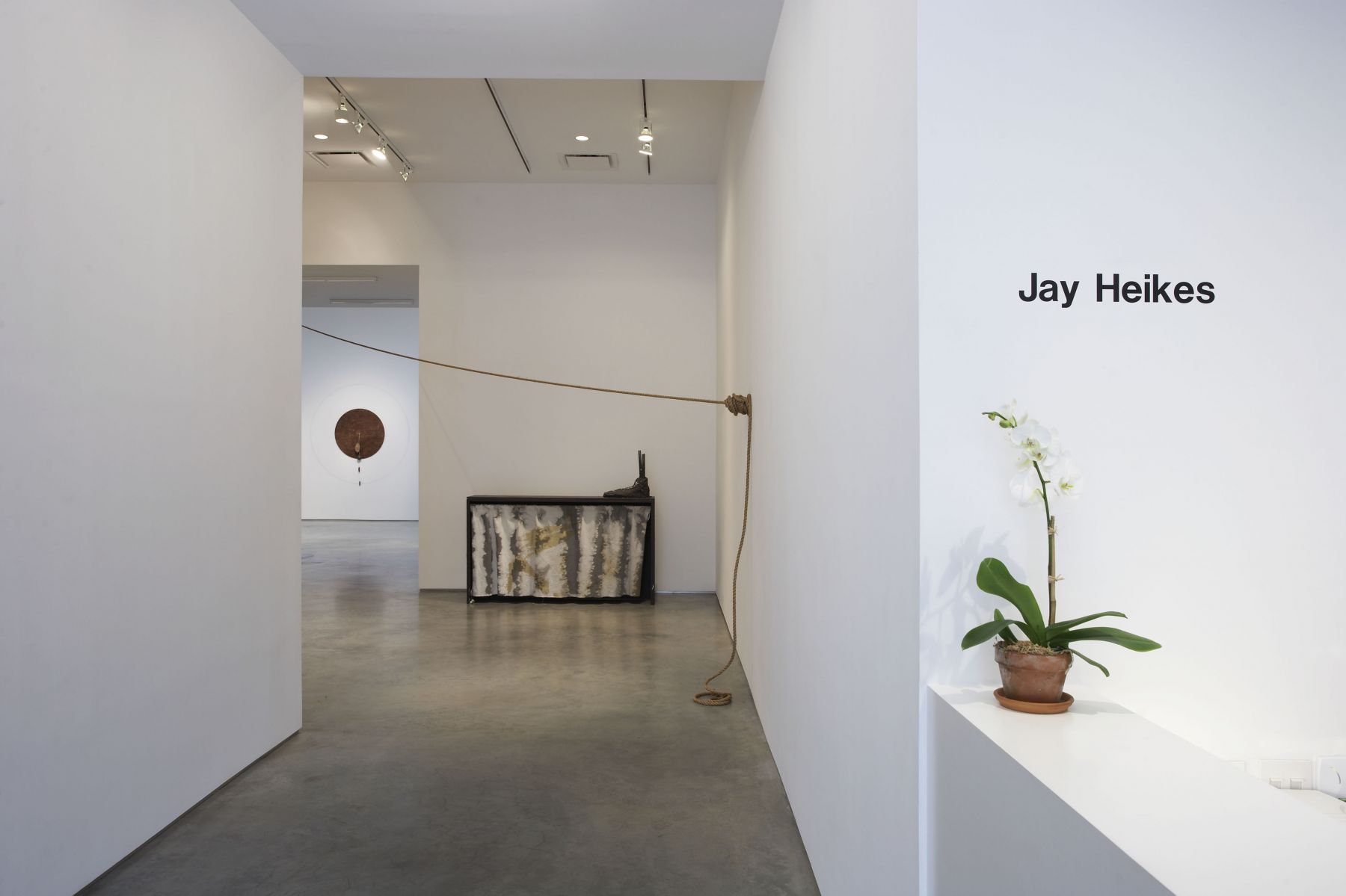 Jay Heikes: Like a Broken Record (Installation View), Marianne Boesky Gallery, 2007