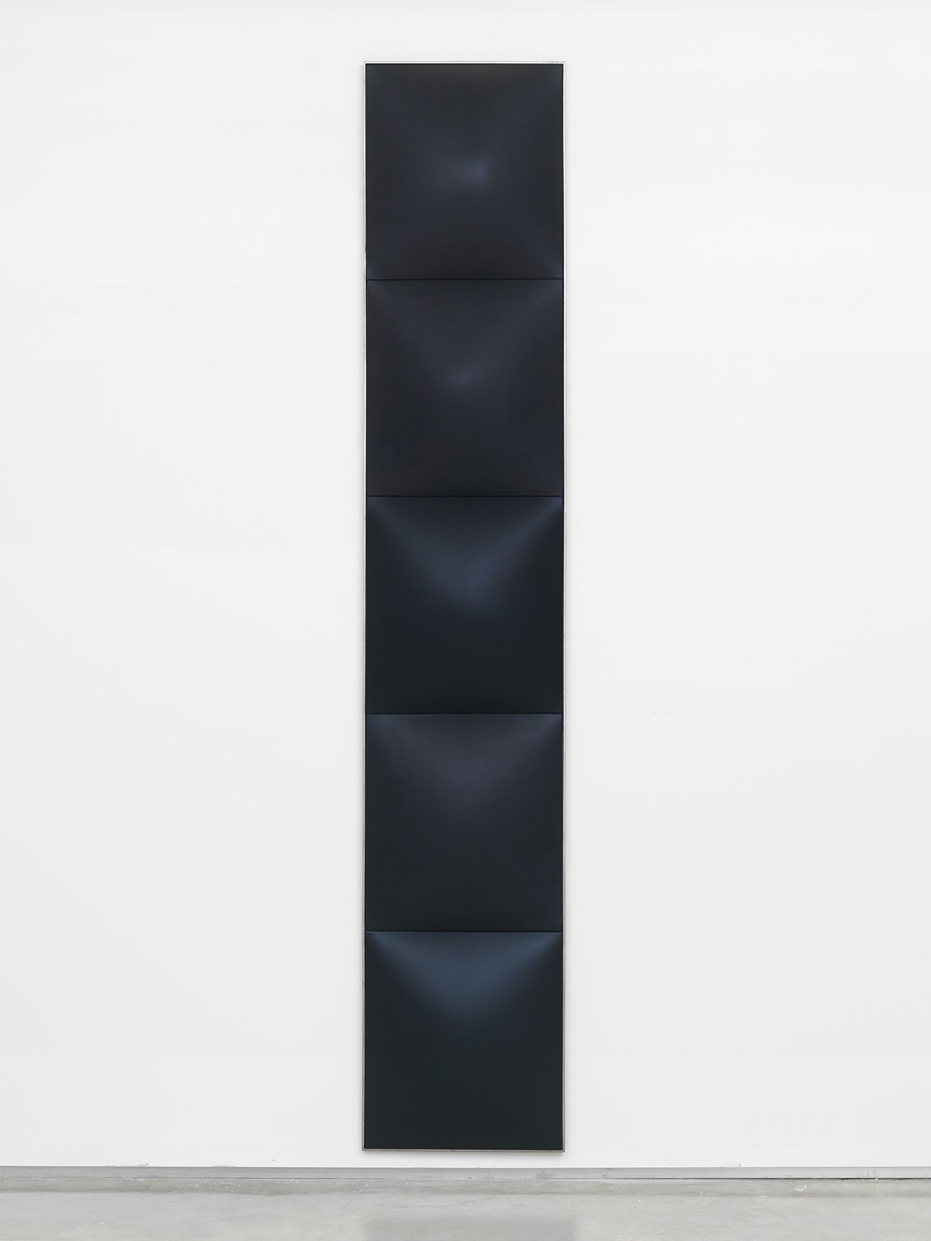 Either Or, 2015, Oil, cotton, and fiberglass reinforced plaster, in artist's frame
