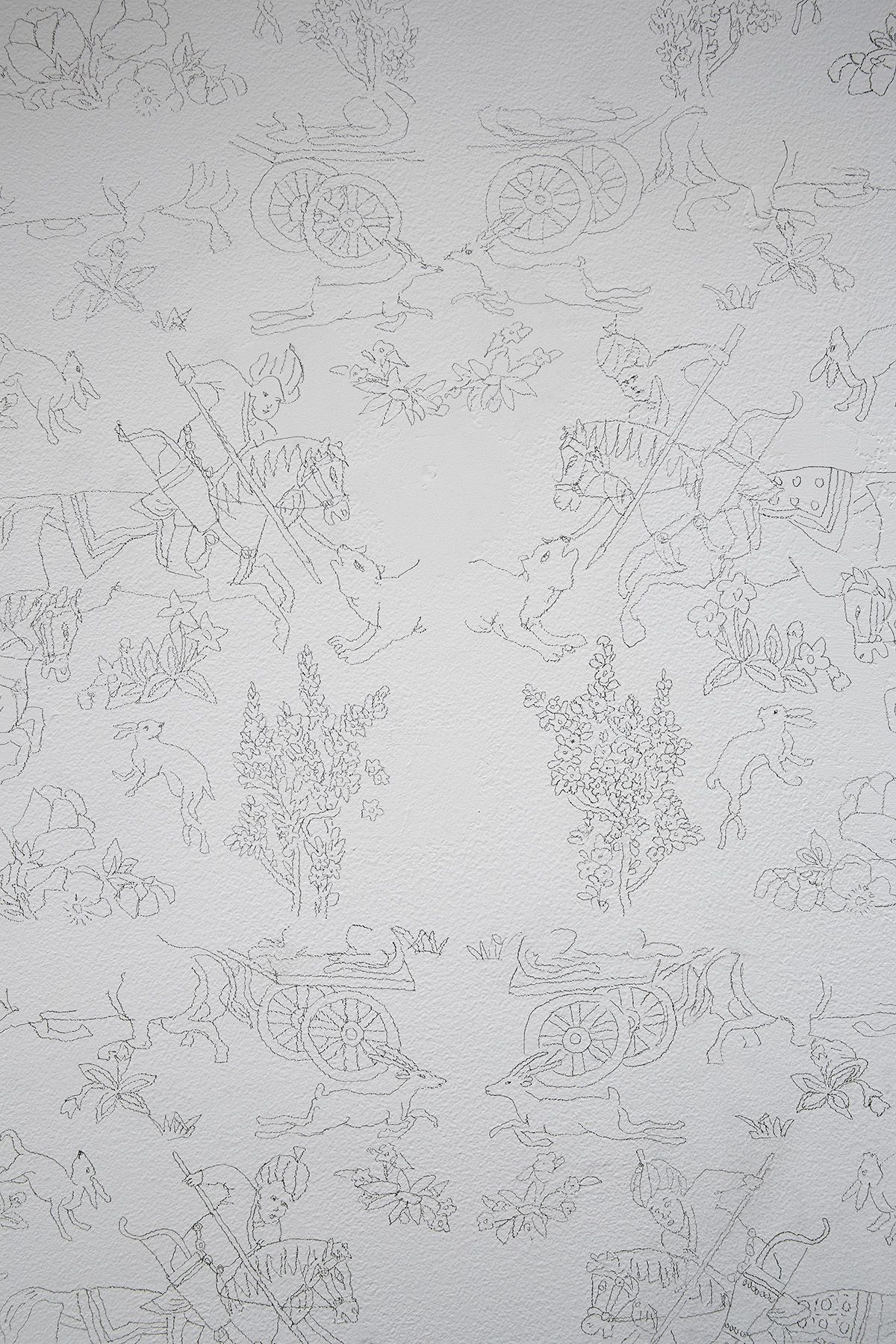 Andisheh Avini (Installation View), 118 East 64th Street, 2015