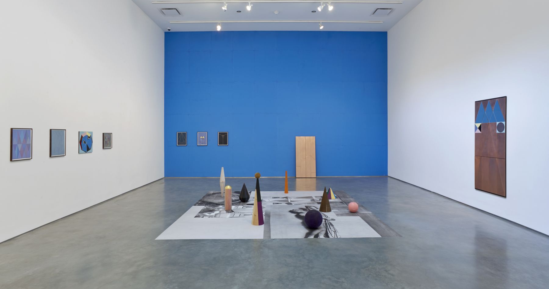 exhibition of artwork by claudia wieser in a new york gallery