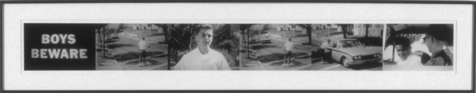 photographs of a boy and a car by john waters