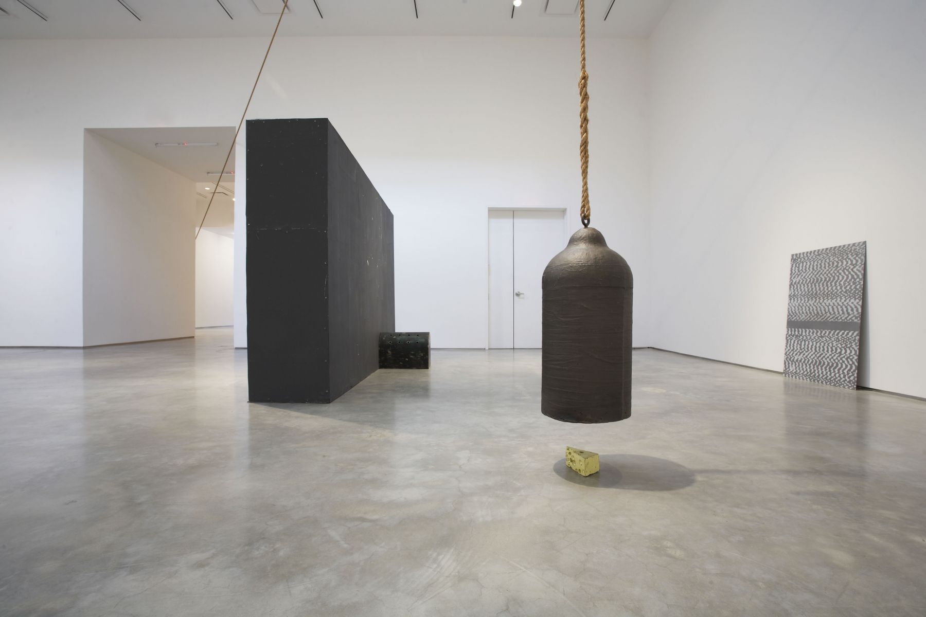 Jay Heikes: Like a Broken Record (Installation View), Marianne Boesky Gallery, 2007