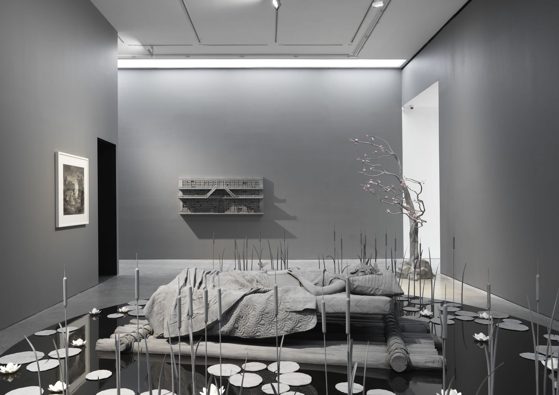 Hans Op de Beeck (Installation View), Boesky East, 2019