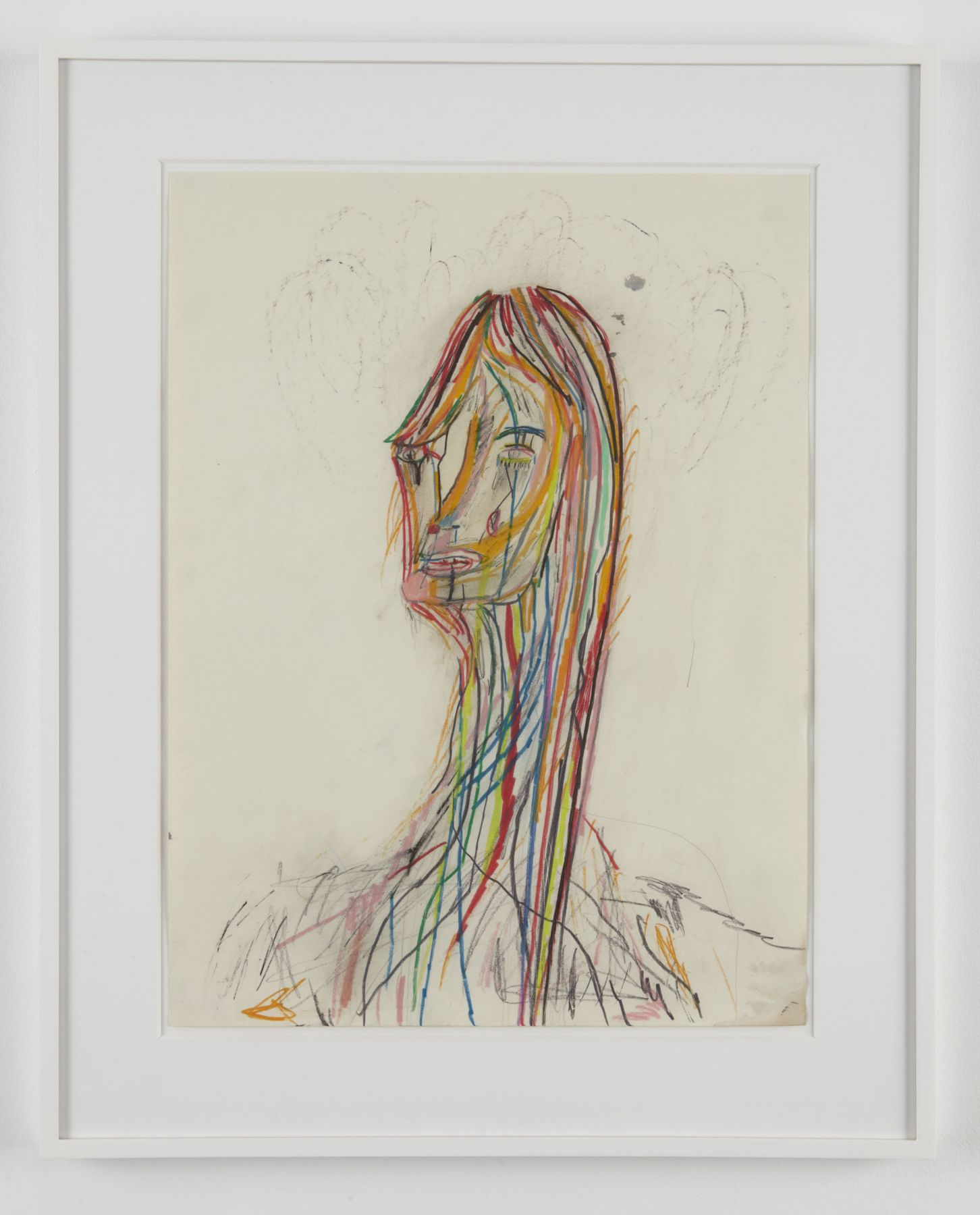 Untitled, 2009, Colored pencil and ink on paper