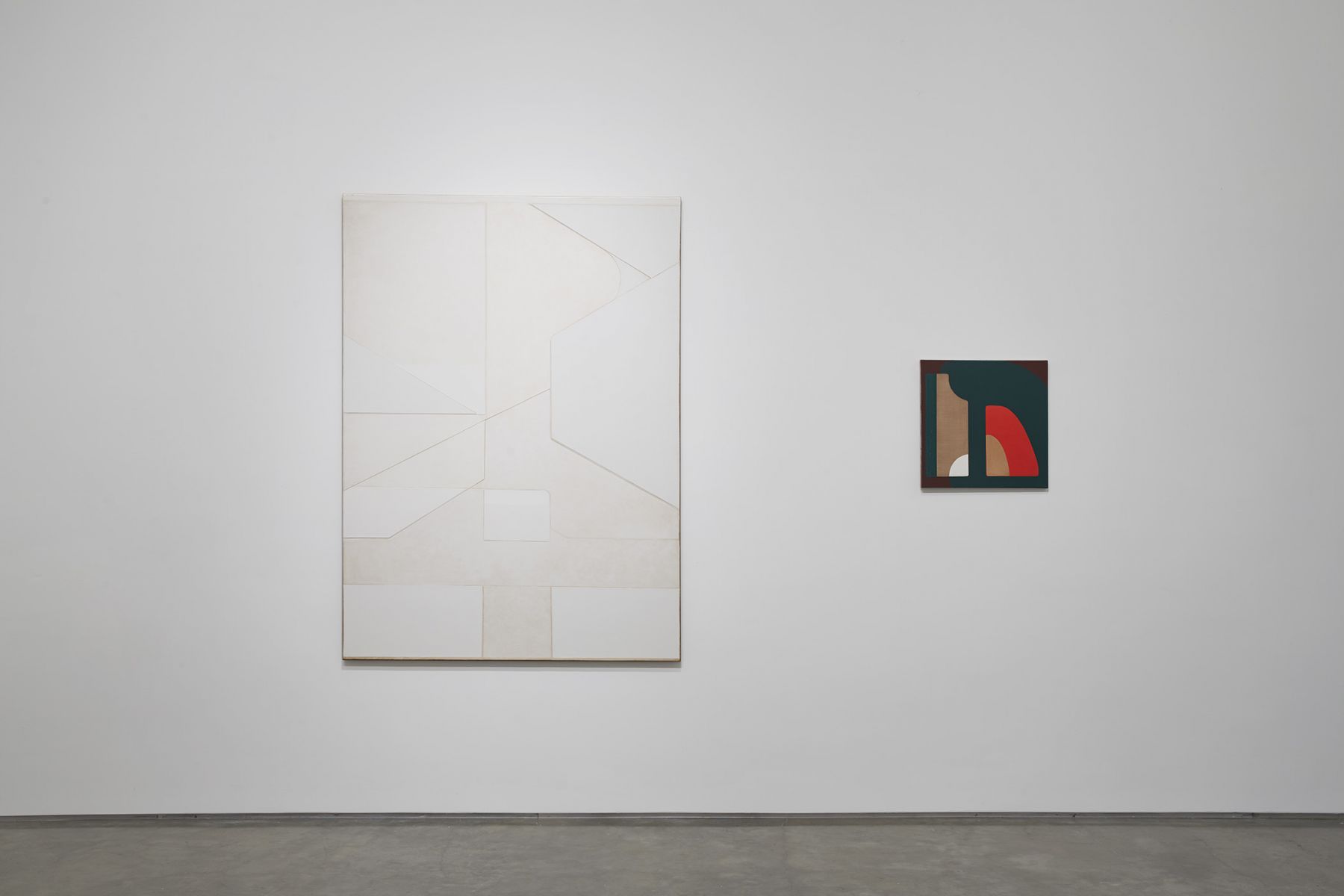 Untitled / Head (Installation View), Marianne Boesky Gallery, 2015