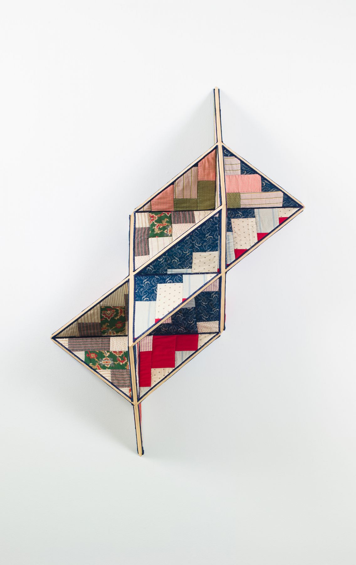 an antique quilt work by Sanford Biggers for sale