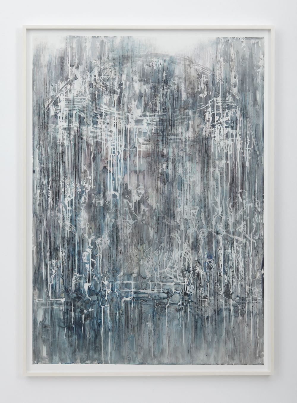 Untitled, 2012, charcoal, conte, pastel, watercolor on vellum