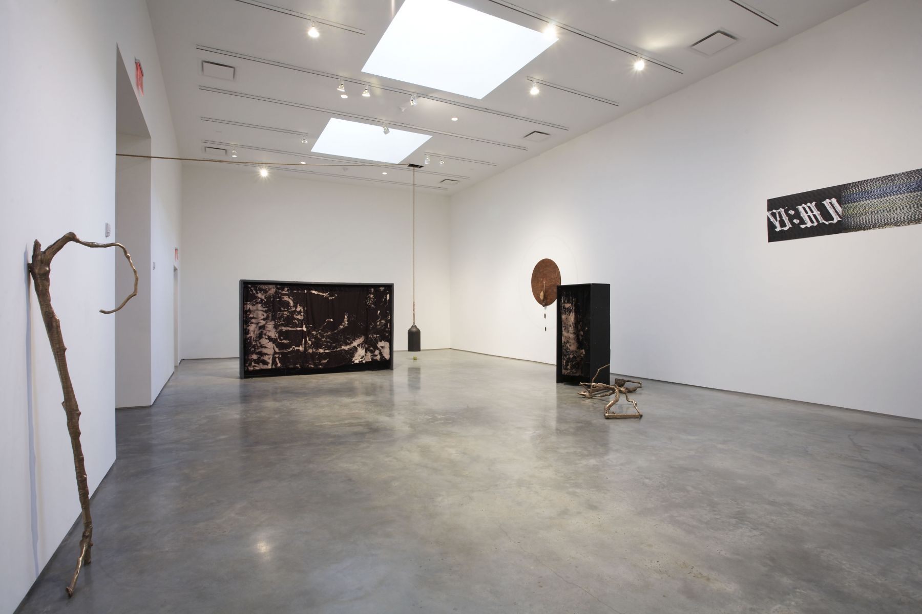 Jay Heikes: Like a Broken Record (Installation View), Marianne Boesky Gallery, 2007