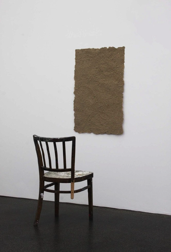 an installation by Bjorn Braun in a New York City contemporary art gallery