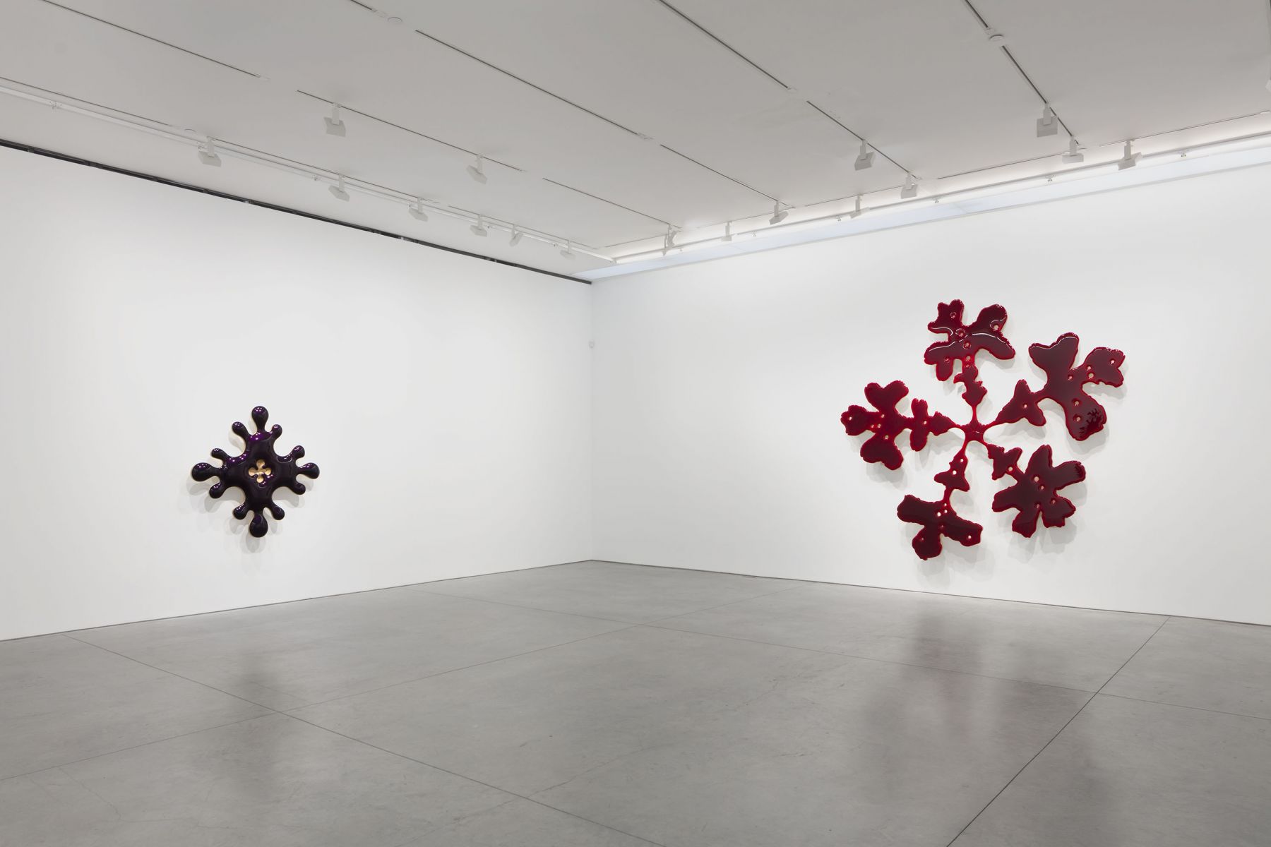 ILL (nature paintings) (Installation View), Marianne Boesky Gallery, 2019