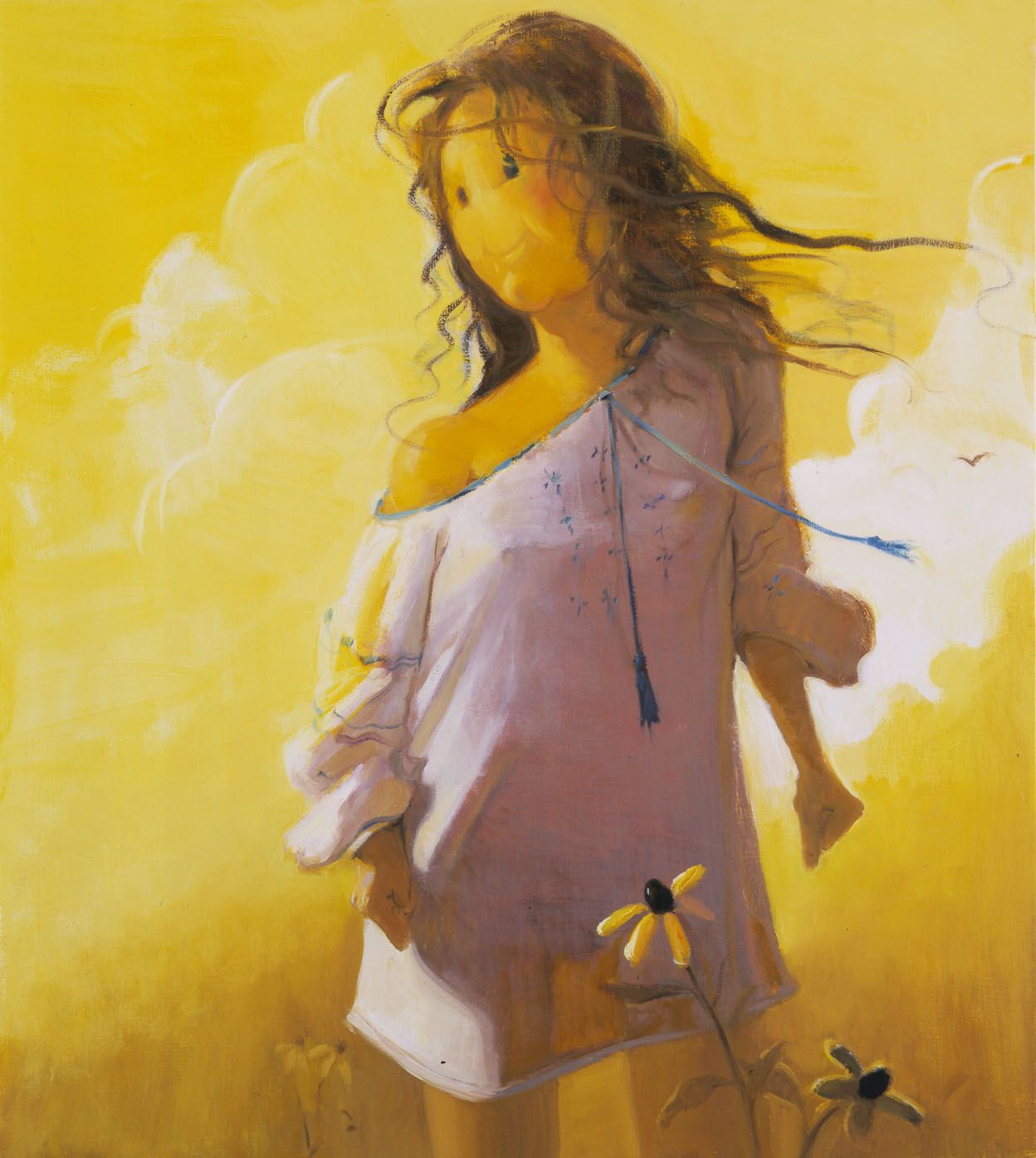 Smiley, 2003, Oil on linen