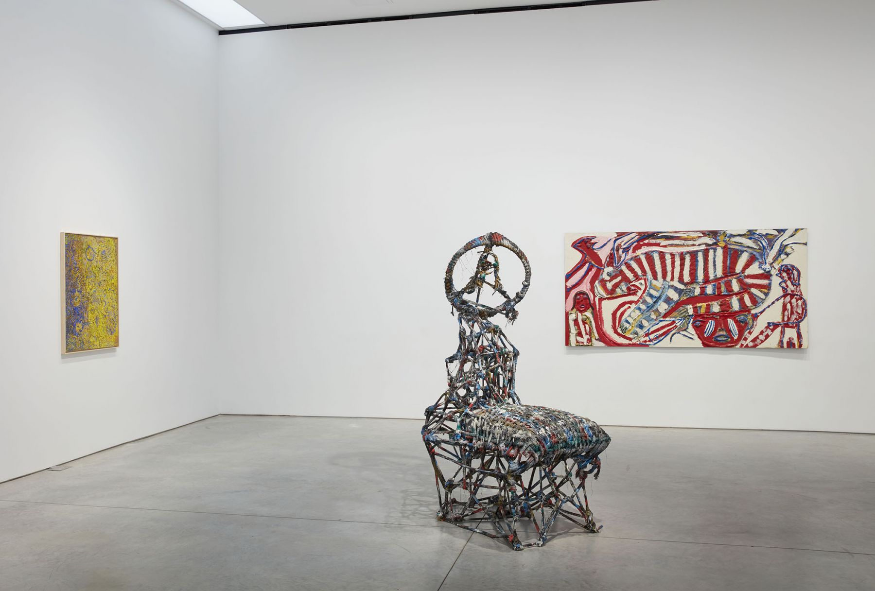 I Talk With The Spirits (Installation View), Marianne Boesky Gallery, 2016