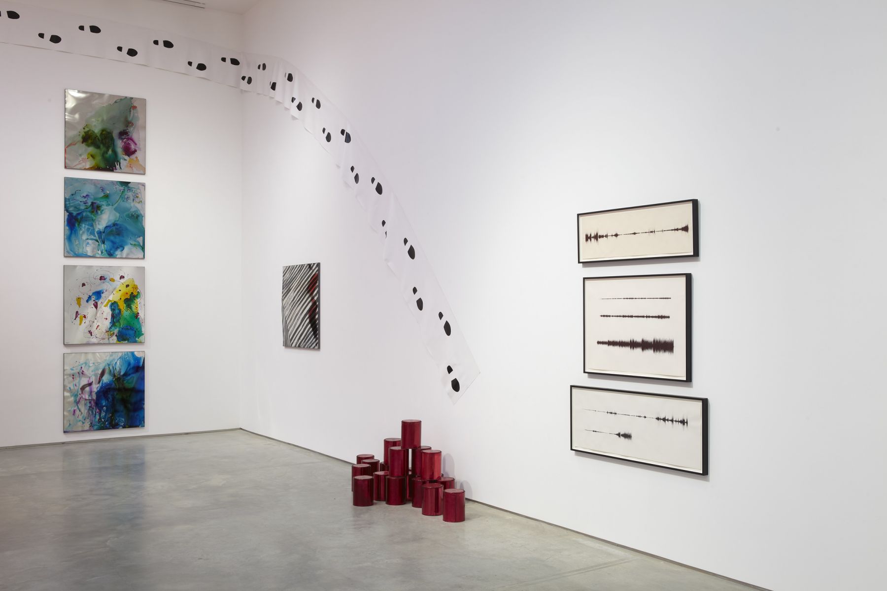A Masked Portrait Part II: When Vibrations Become Forms (Installation View), Marianne Boesky Gallery, 2011