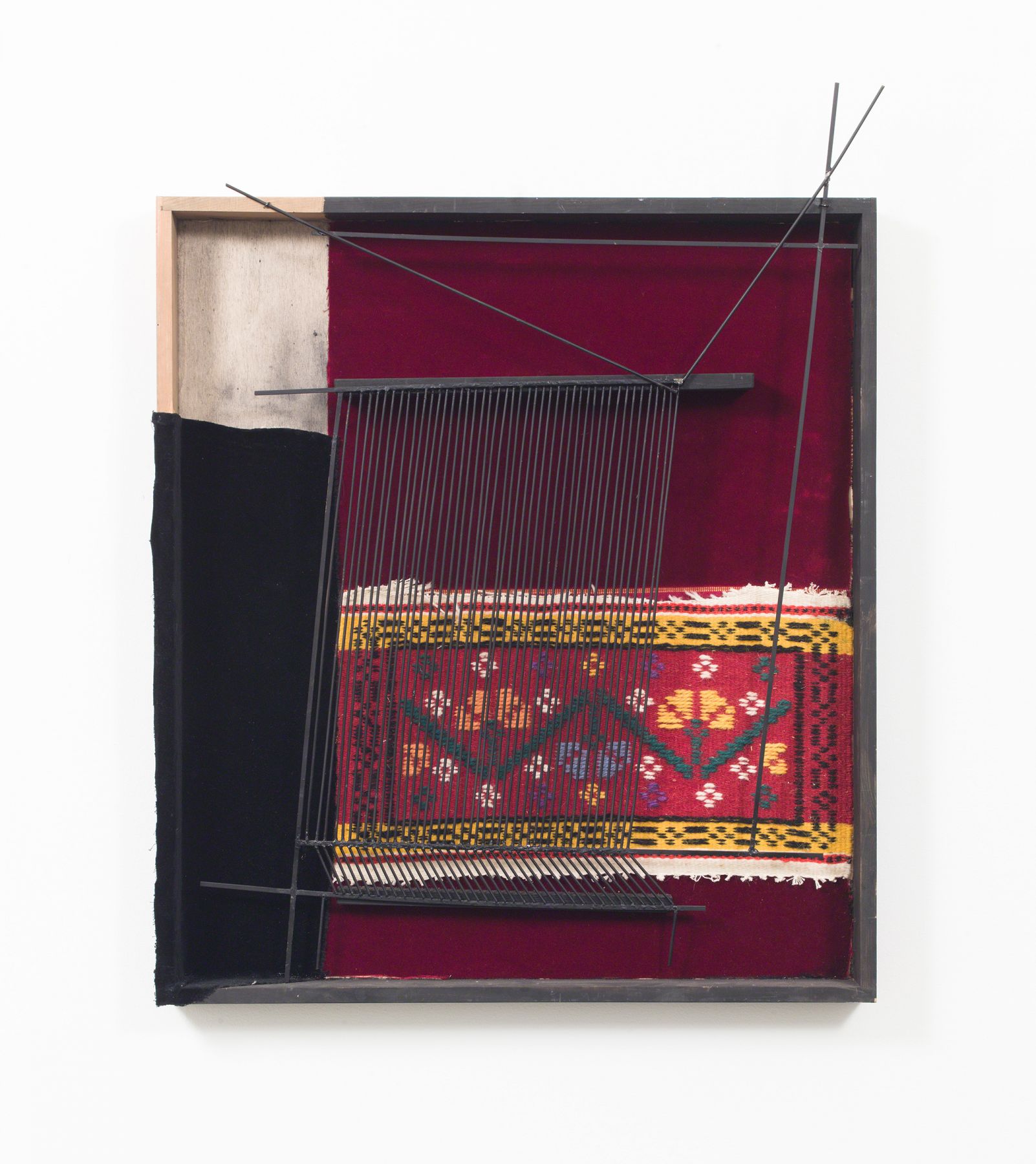a small loom work of art by maria lai