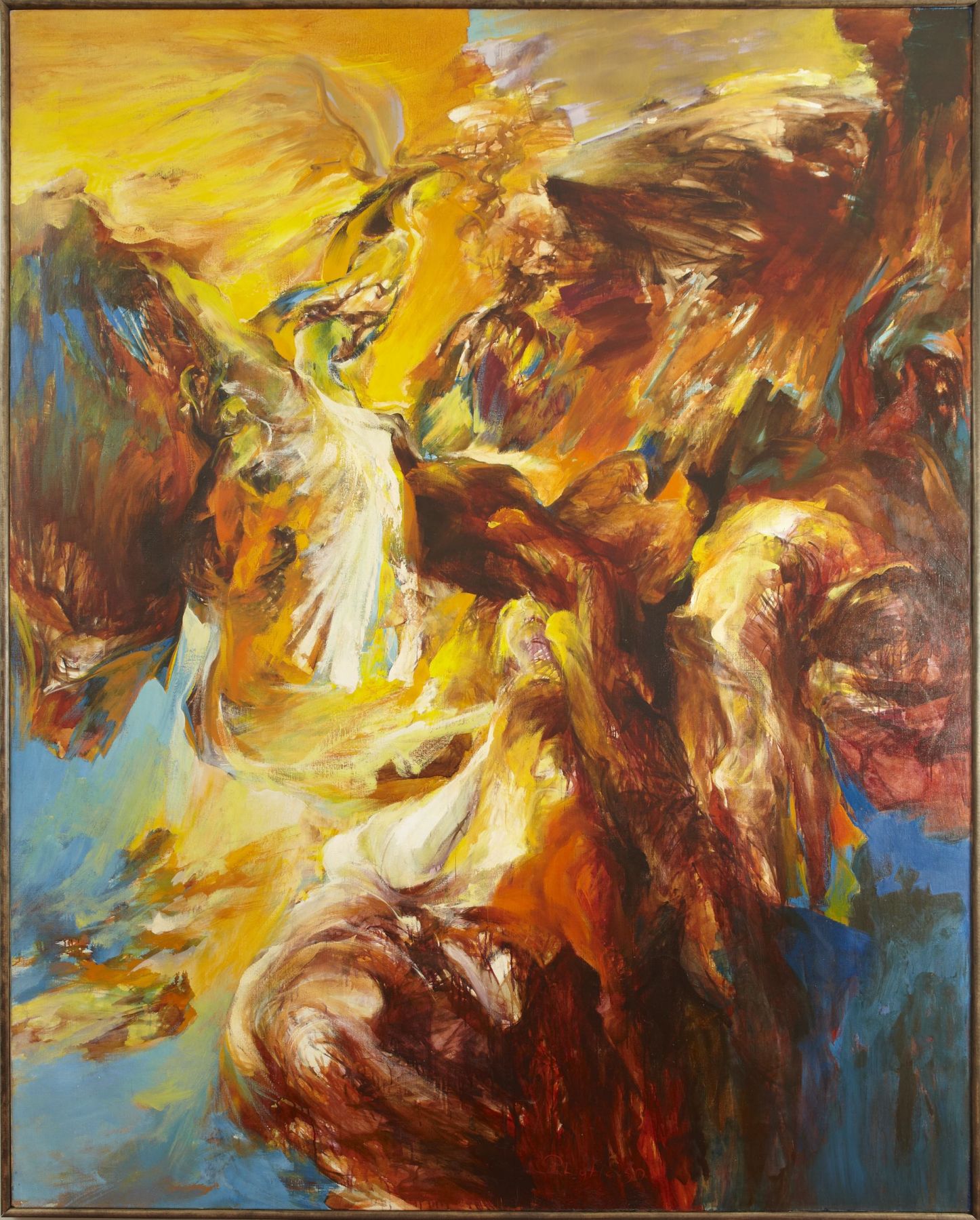 painting of an ascension by richard lytle
