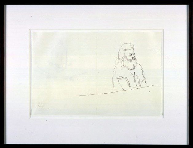 Mr. Gay in the U.S.A. #10, 2001, Graphite on paper 