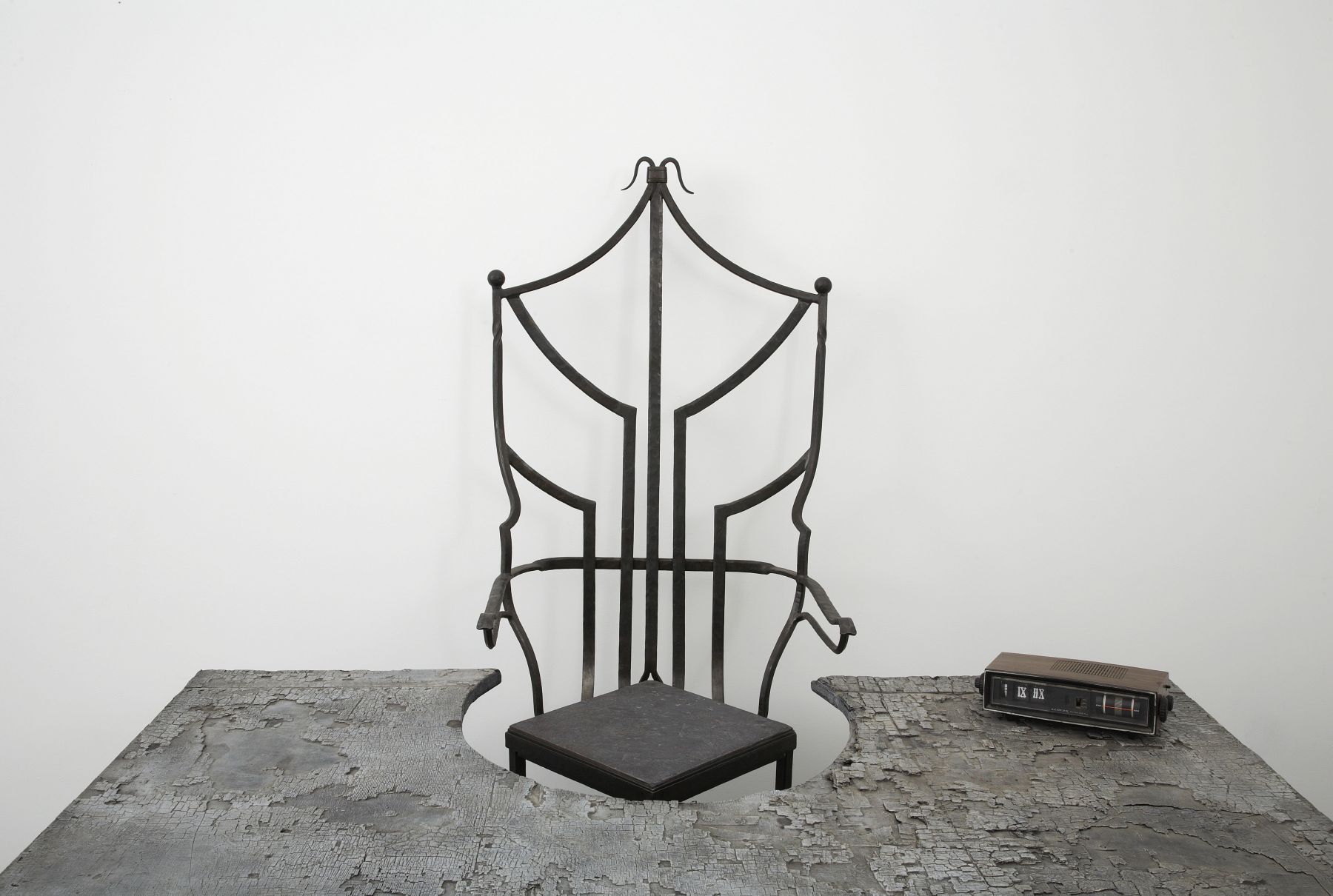 a sculptural installation of contemporary art by jay heikes