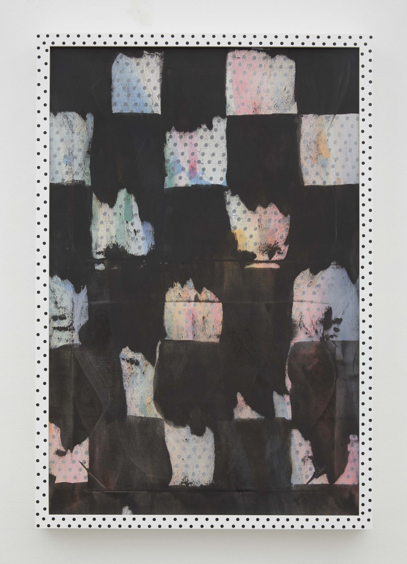 printed cotton work of art by female artist Julia Dault