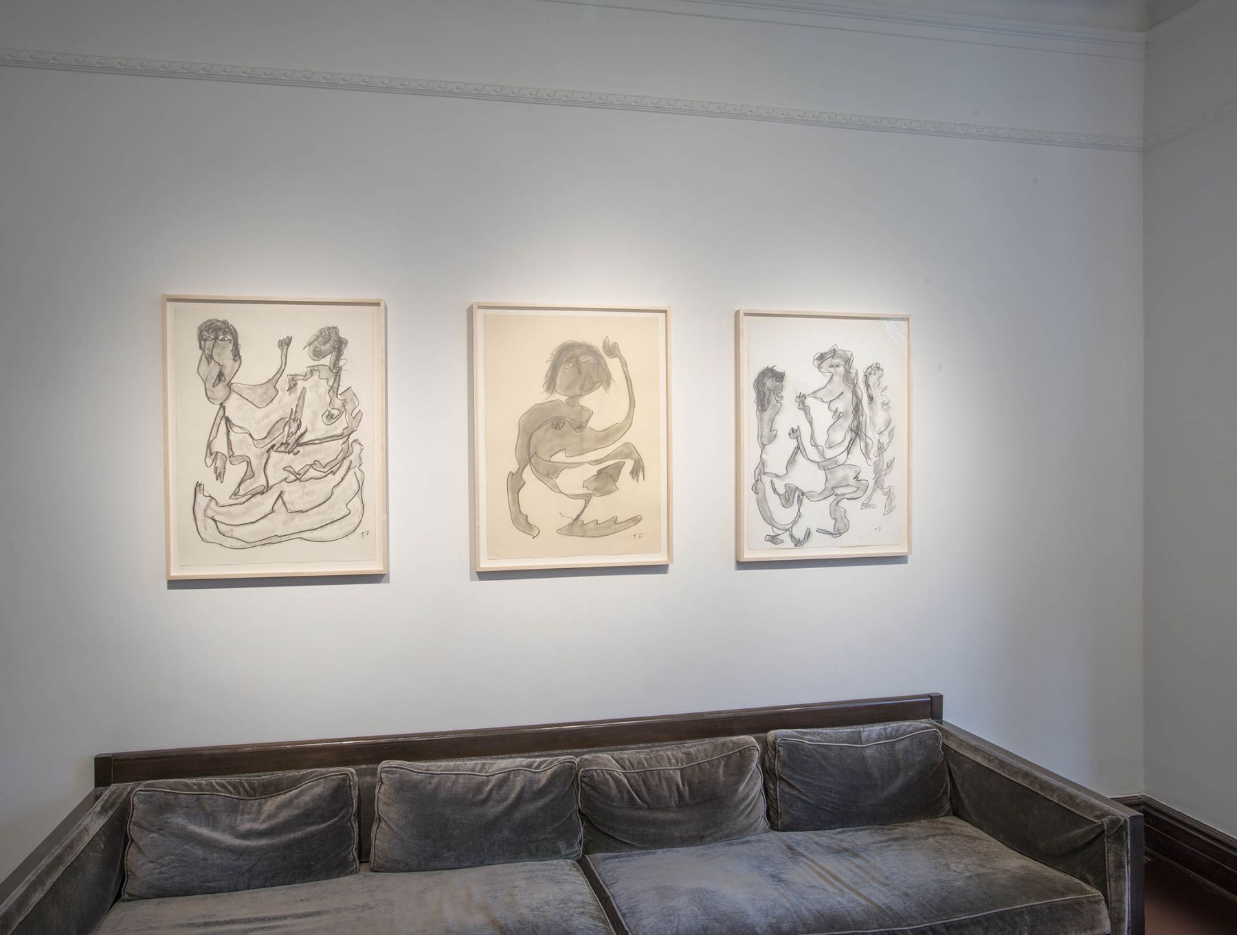 Works on Paper (Installation View), 118 East 64th Street, 2015