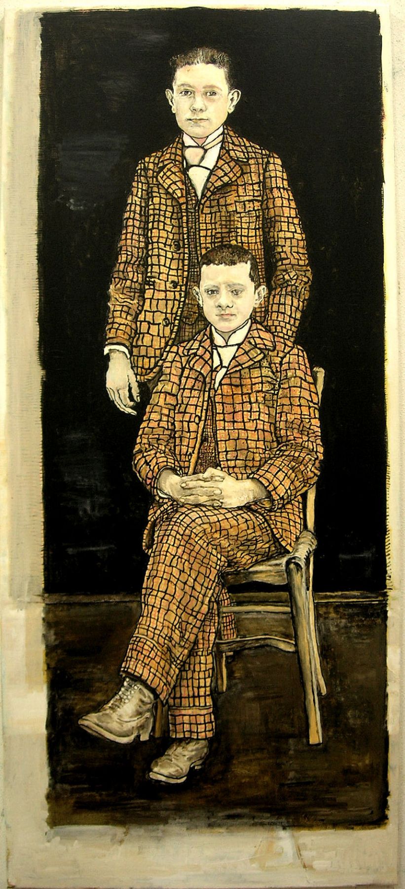 Connected, 2010, Alkydoil on linen