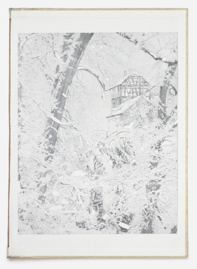 a collage artwork by Bjorn Braun for sale at a NYC art gallery