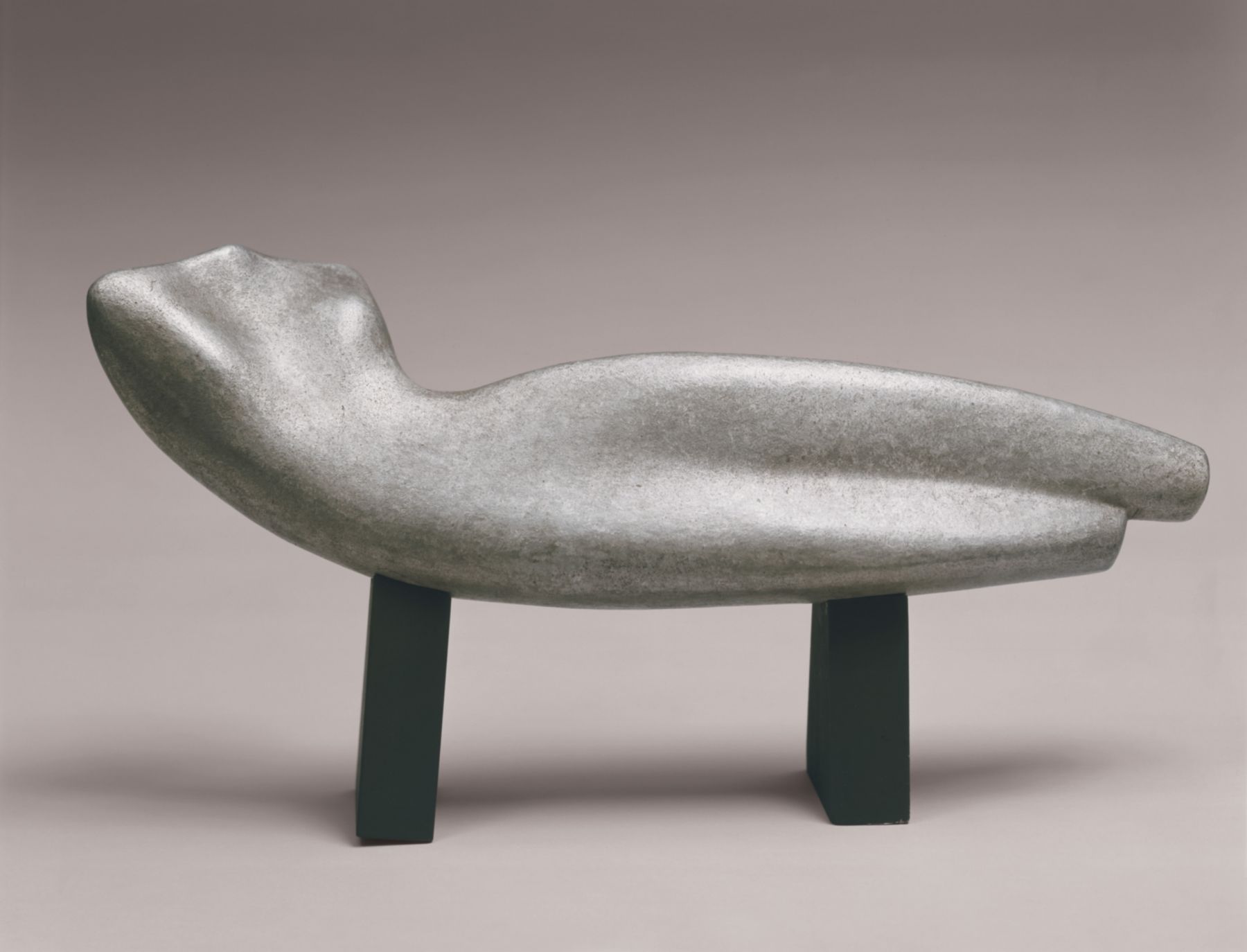 Alexander Archipenko, Torso in Space, 1935, cast c. 1950, aluminum, 11 h x 22 1/4 w x 5 3/4 d inches, lifetime cast,