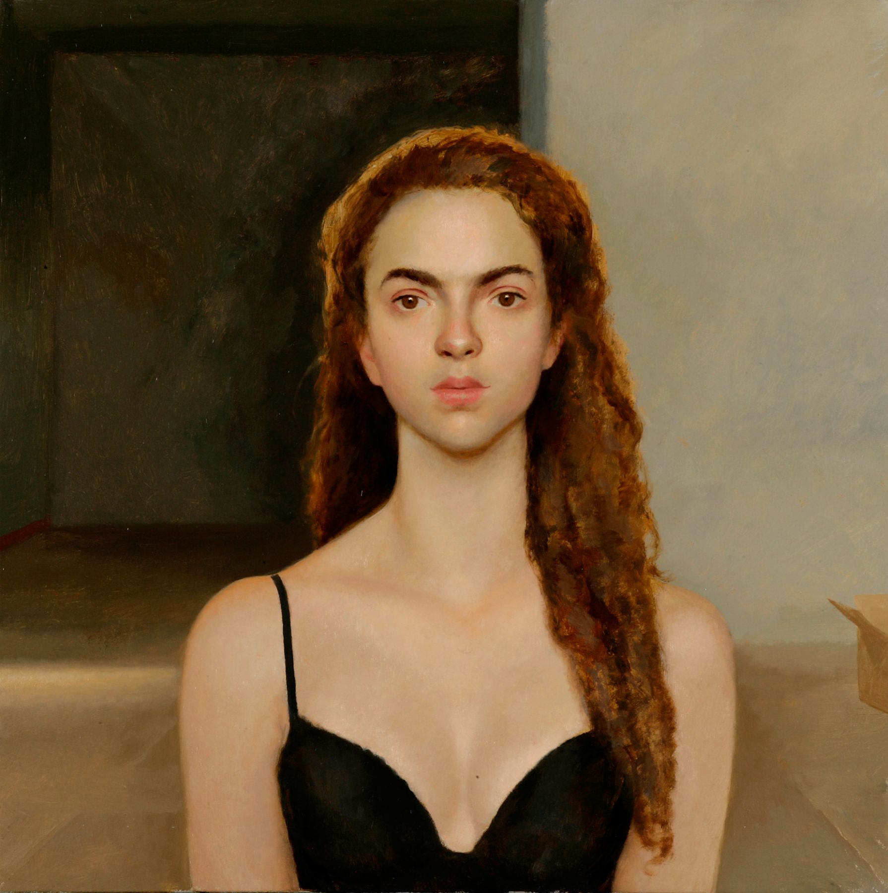 Bo Bartlett, Alexis, 2006, oil on board, 24 x 24 inches