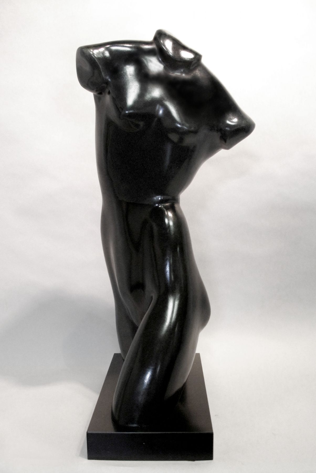 Alexander Archipenko, Turning Torso, 1921, cast c. 1966, bronze, dark blue patina, 28 1/8 h x 14 w x 13 1/4 d inches, edition 7/8