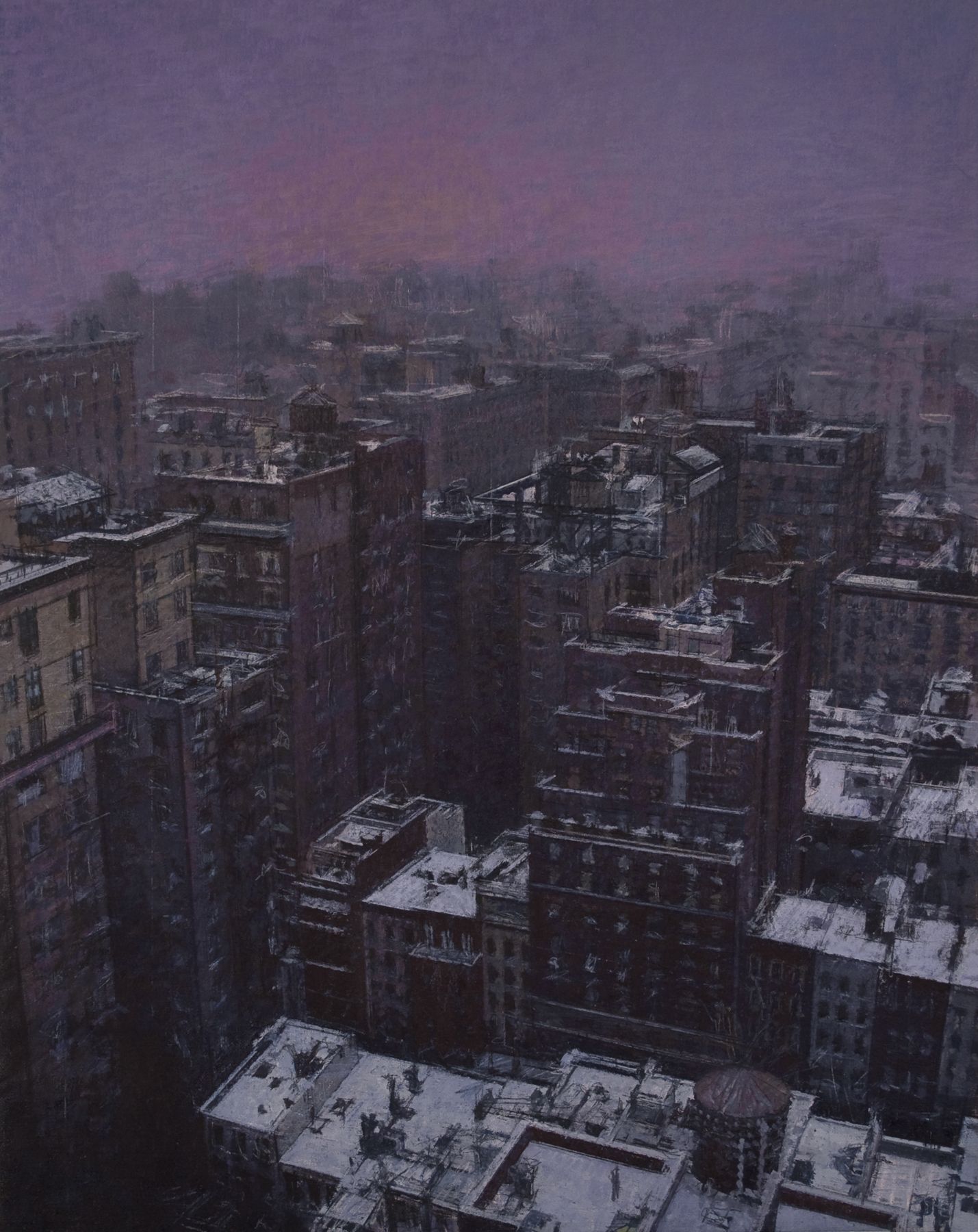 Bernardo Siciliano, The Storm (SOLD), 2011, oil on linen, 43 1/2 x 31 1/2 inches