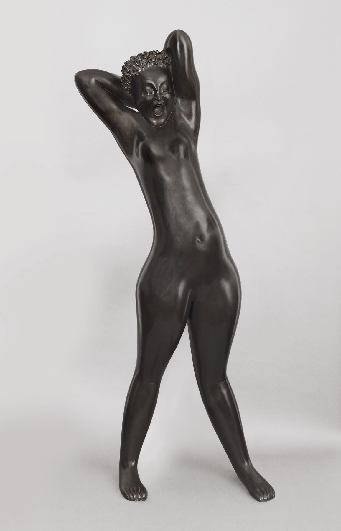 Hugo Robus, Dawn , 1931, bronze, 66 1/2 x 28 x 17 inches, Edition of 3 - lifetime cast
