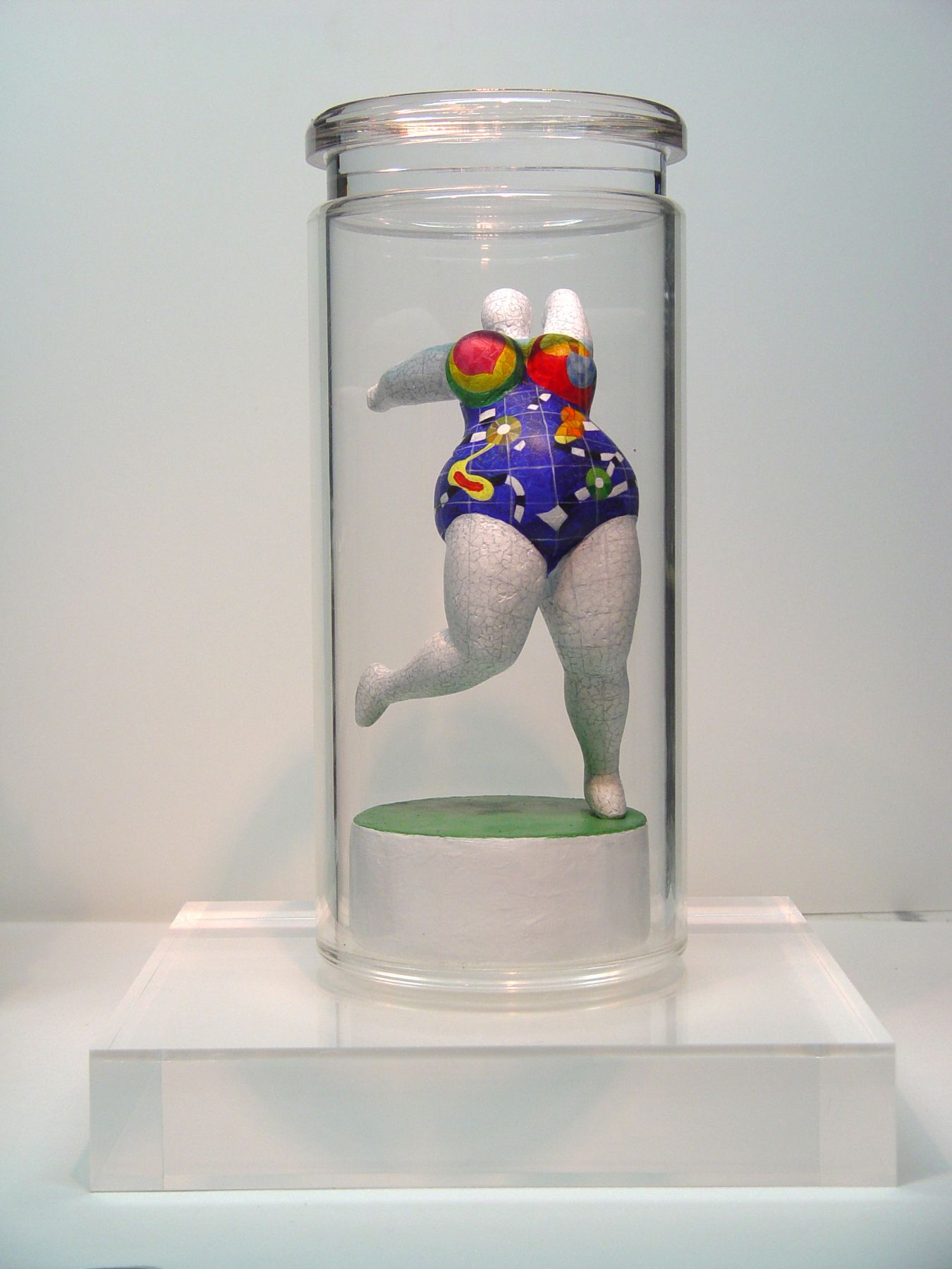 Clement - Kamena, Nana I , 2012, mixed media, 14 x 6 inches