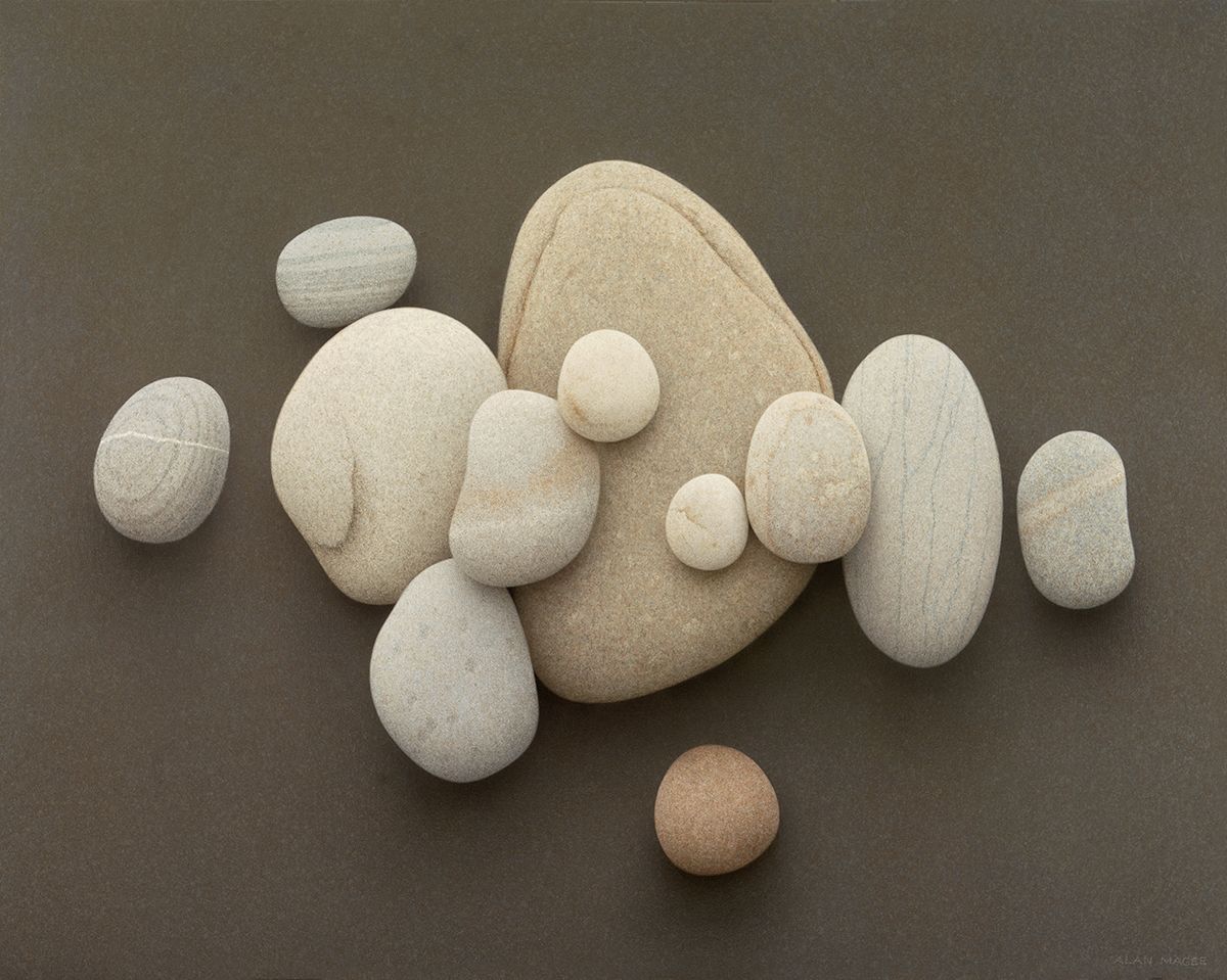alan magee, The Twelve Sons (SOLD), 2015, acrylic on canvas, 40 x 50 inches