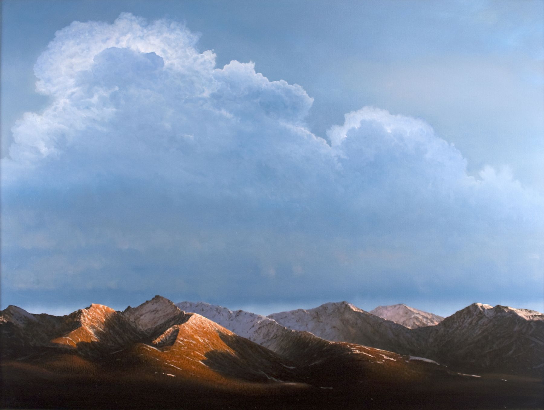 Tula Telfair, The Scandal of Pleasure - Second Stories (SOLD), 2011, oil on canvas, 60 x 80 inches