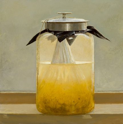 Bo Bartlett, Osmosis & Desire, 2008, oil on panel, 15 x 15 inches