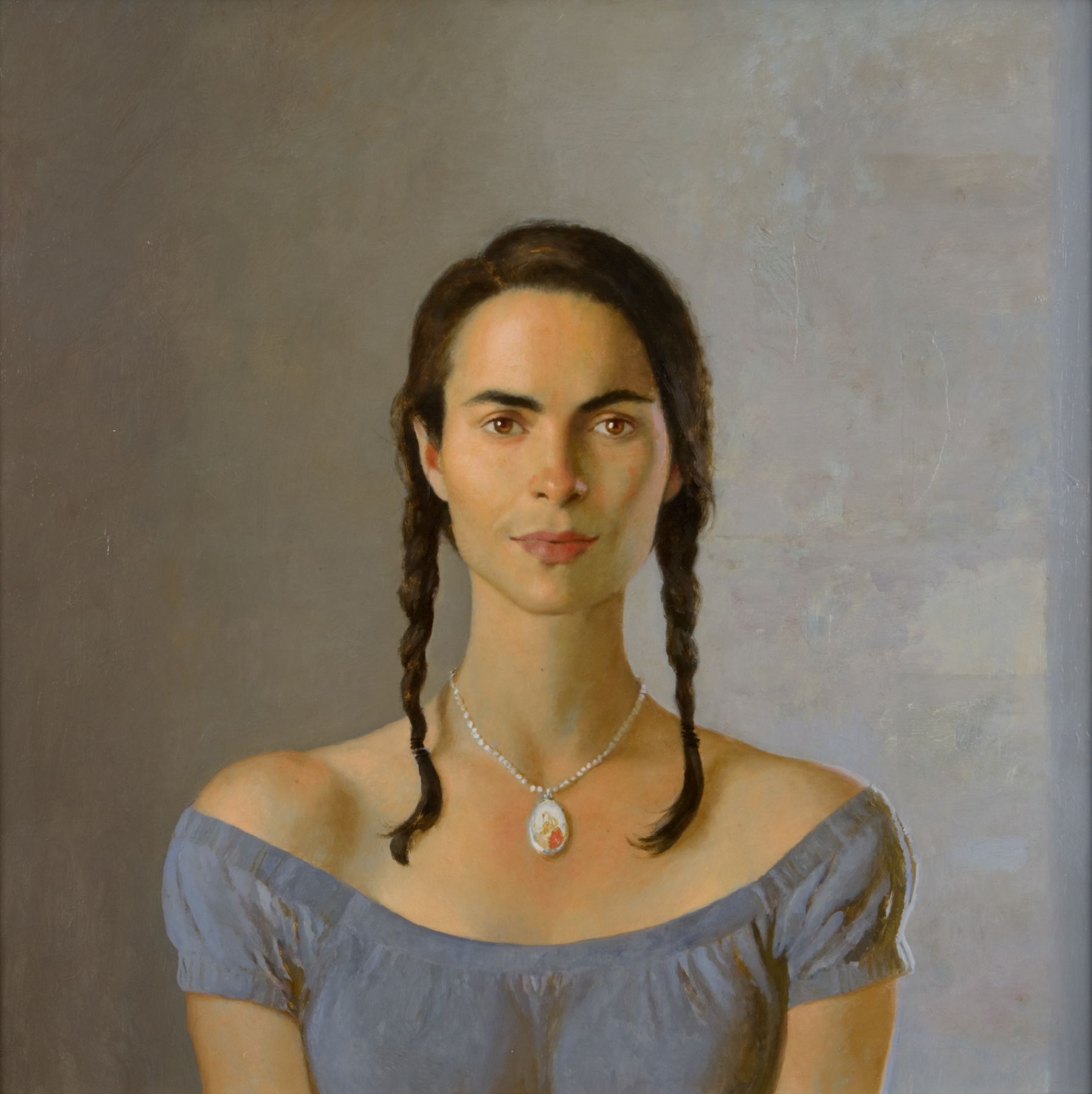 Bo Bartlett, Sweetness, 2008, oil on panel, 24 x 24 inches