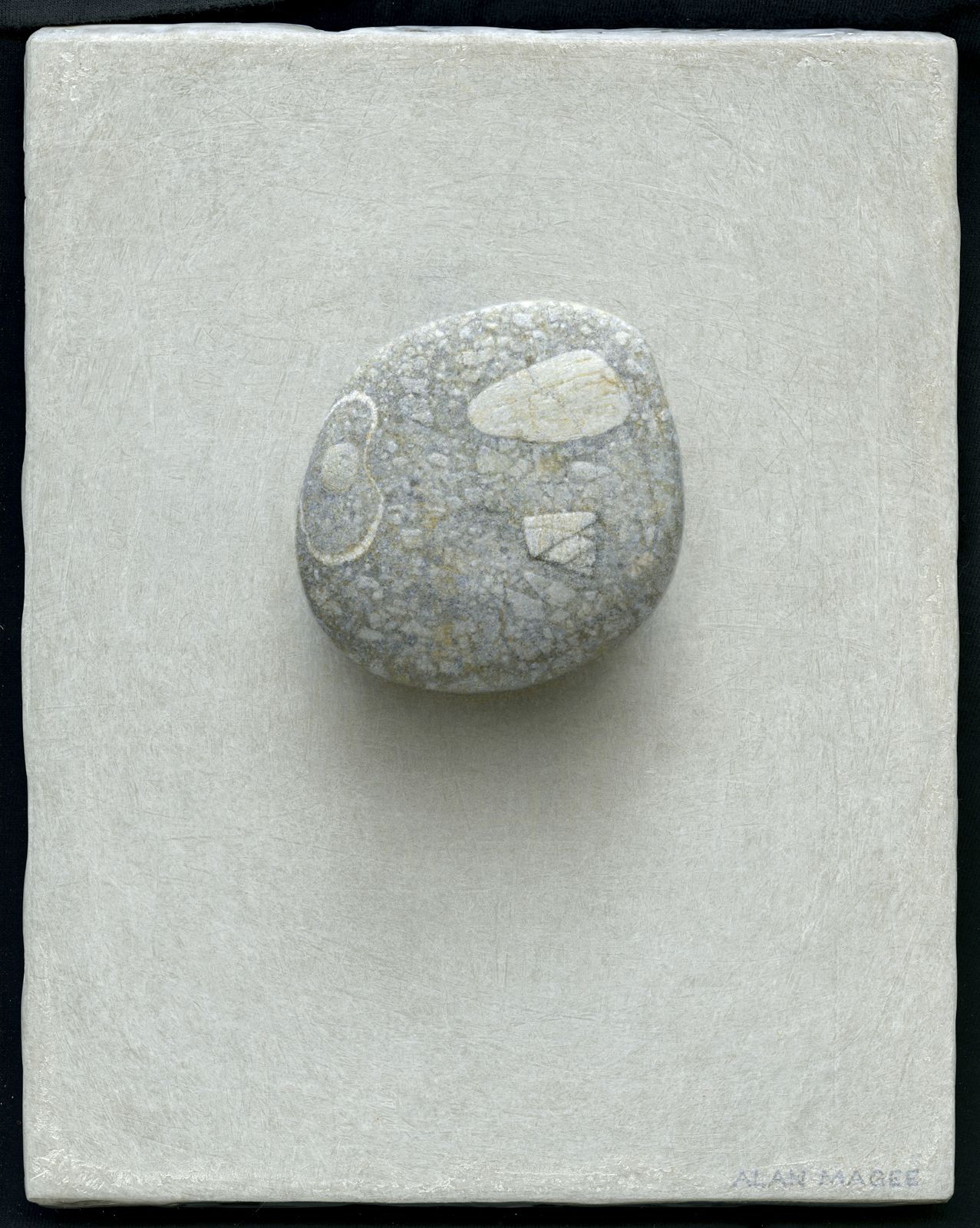 alan magee, Little Astronomy, 2016, acrylic on panel, 10 x 8 inches