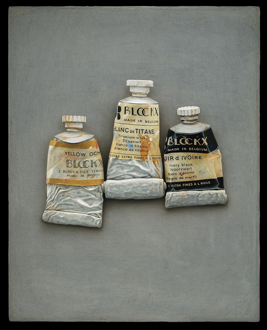 alan magee, The Winter Months, 2016, acrylic and oil on panel, 40 1/4 x 32 1/4 x 2 inches