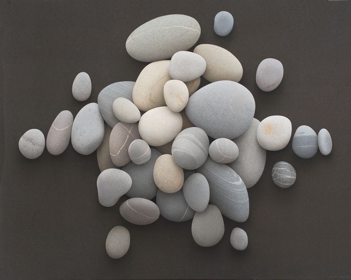 Alan magee, Earthbound Firmament (SOLD), 2015, acrylic on canvas, 64 x 80 inches