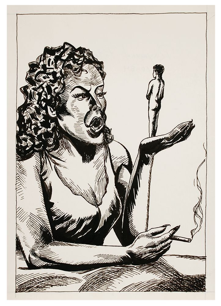 Untitled, 1984 ink on paper