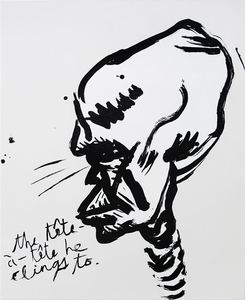 Untitled (The Tête a Tête...), 2018 